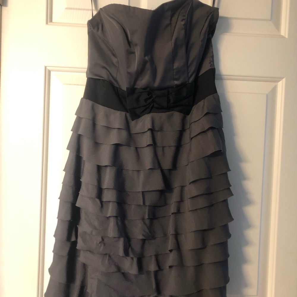 H&M Size 10 gray cocktail dress